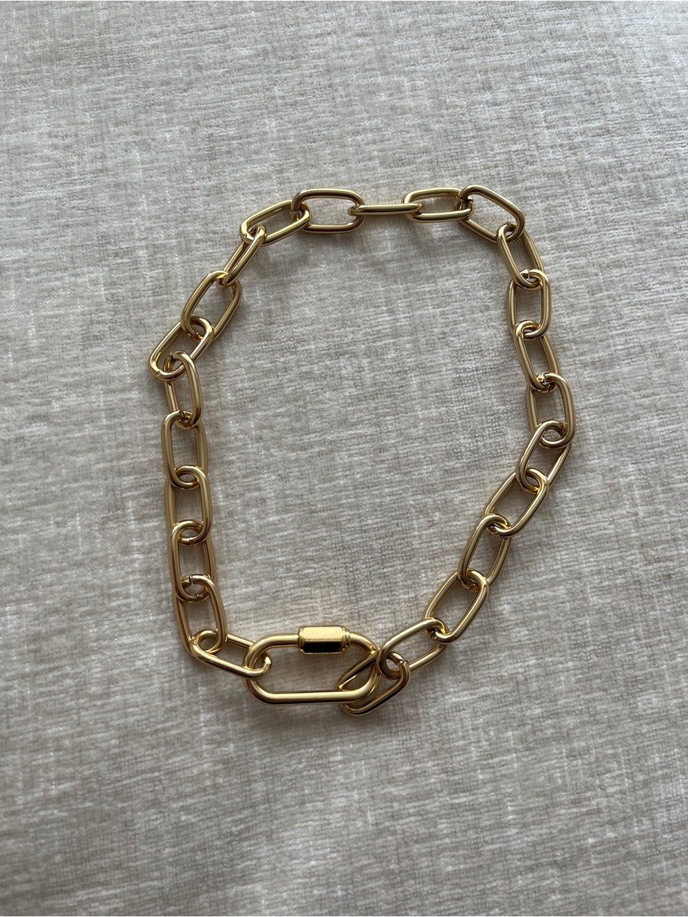 Gold Chain Link Necklace - Women Jewelry